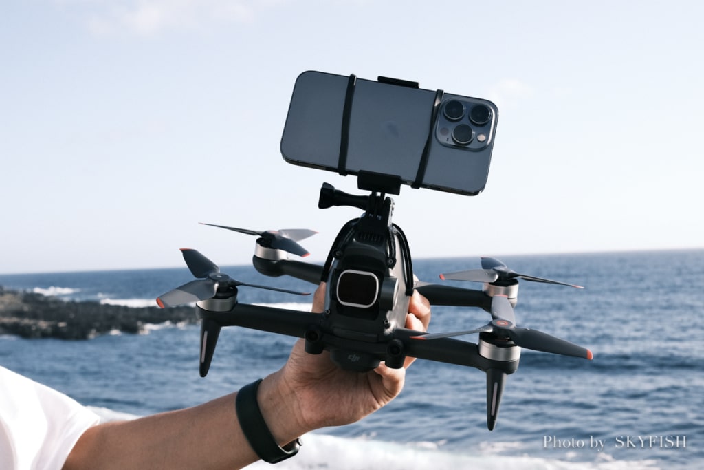 iPhone13proとDJI FPV