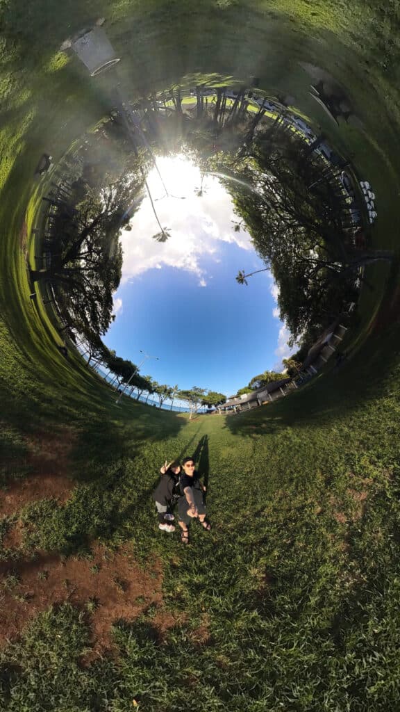 Insta360 X3で撮影